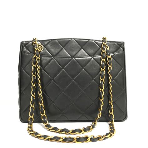 black chanel shoulder purse|chanel vintage black shoulder bag.